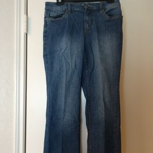 Petite denim jeans. 6p. Straight leg.